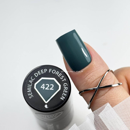 422 DEEP FOREST GREEN - UV Nagellack 7ml Semilac
