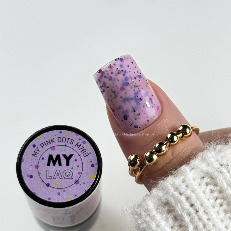 MY PINK DOTS - UV Nagellack 5 ml MYLAQ-UV NAGELLACKE-Double Beauty Shop