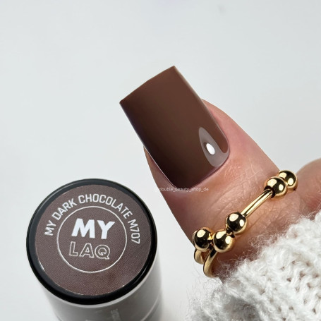 MY DARK CHOCOLATE - UV Nagellack 5 ml MYLAQ