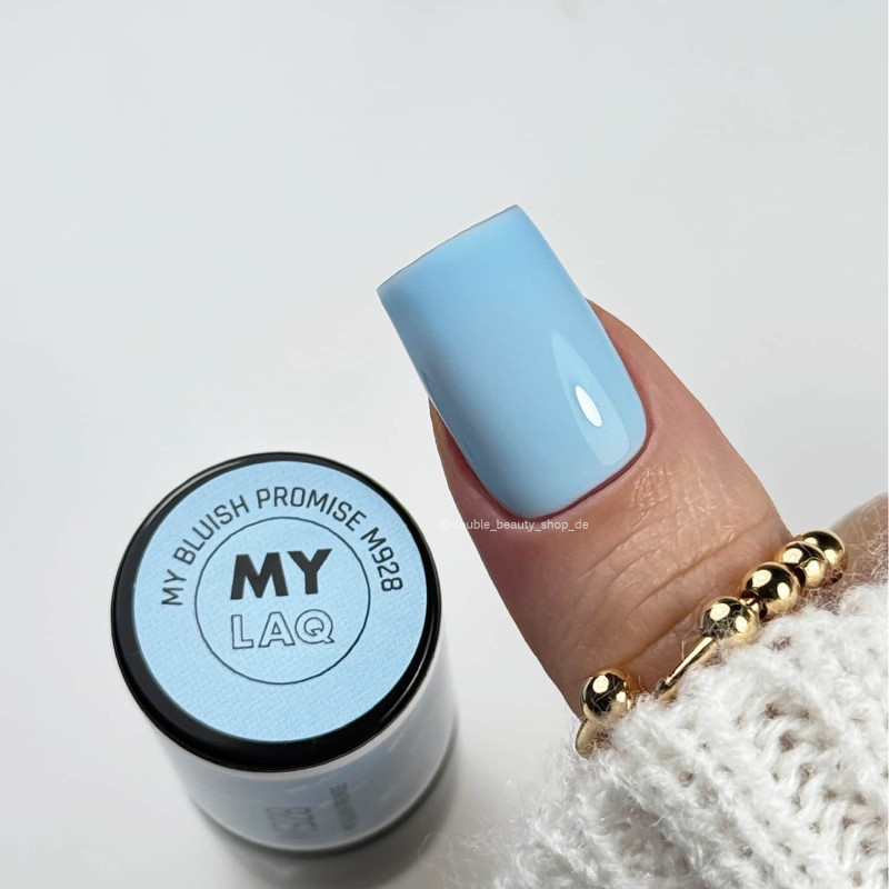 MY BLUISH PROMISE - UV Nagellack 5 ml MYLAQ-UV NAGELLACKE-Double Beauty Shop