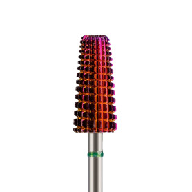 DUAL HARTMETALLFRÄSER KEGEL GEL/ACRYL LINKS & RECHTS Grob...