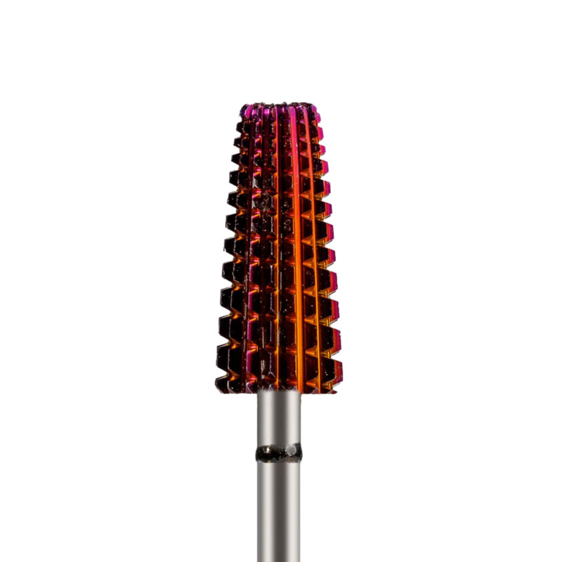 DUAL HARTMETALLFRÄSER KEGEL GEL/ACRYL LINKS & RECHTS Extra Grob Händer Bit K0204XC-LINKS & RECHTS BITS-Double Beauty Shop