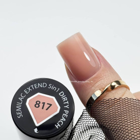 817 DIRTY PEACH - 5IN1 EXTEND BASE Coat 7ml Semilac