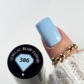 386 BLUE CLOUD - UV Nagellack 7ml Semilac