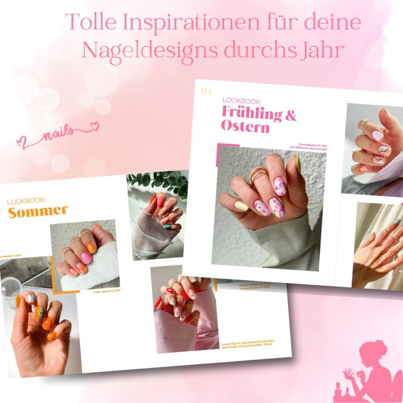 Buch - UV Nail Art. Grundlagen - Techniken - Nageldesigns von Salome Drechsel @meloo_nails-UV NAGELLACKE-Double Beauty Shop
