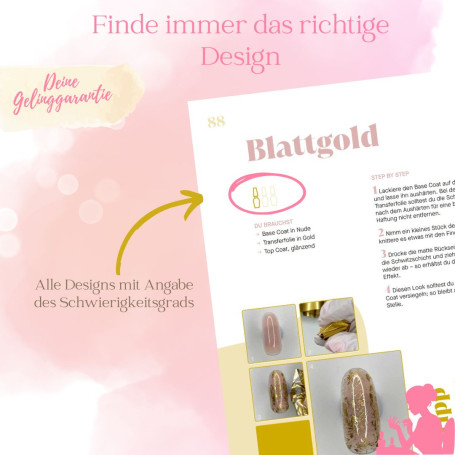 Buch - UV Nail Art. Grundlagen - Techniken - Nageldesigns von Salome Drechsel @meloo_nails