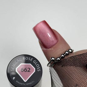662 Rosé Gloss - Cat Eye UV Nagellack 7ml Semilac