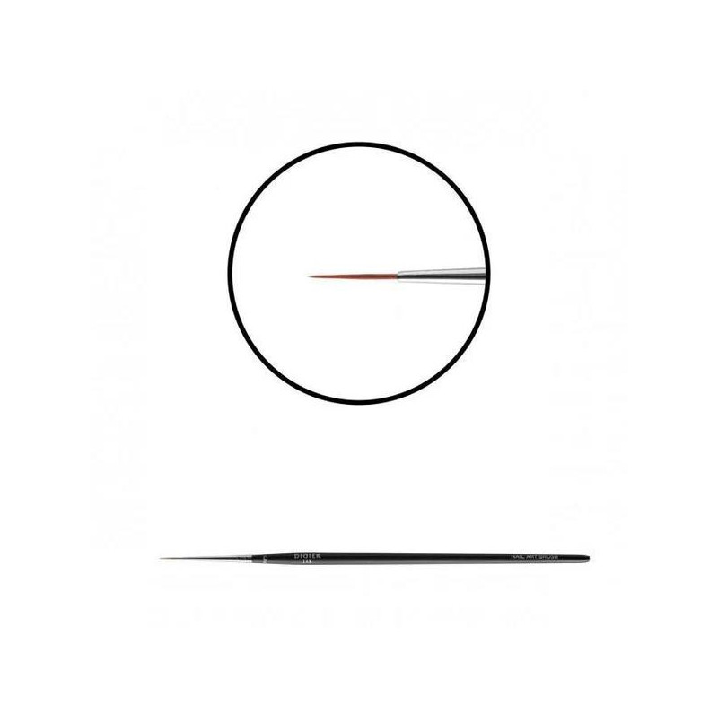 No5 Wine Red Toray - Pinsel 10mm Didier Lab-PINSEL-Double Beauty Shop