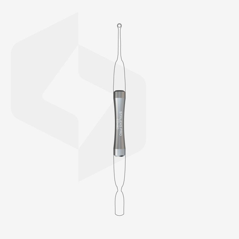 SILVER - Griffstück COMBO UNIQ STALEKS-INSTRUMENTE STALEKS-Double Beauty Shop