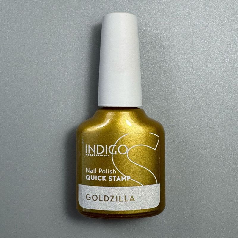 Goldzilla - Quick Stamp 7ml Stempellack-STAMPINGLACKE-Double Beauty Shop