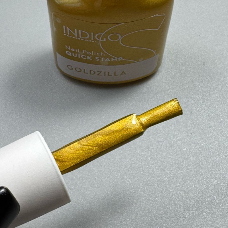Goldzilla - Quick Stamp 7ml Stempellack-STAMPINGLACKE-Double Beauty Shop