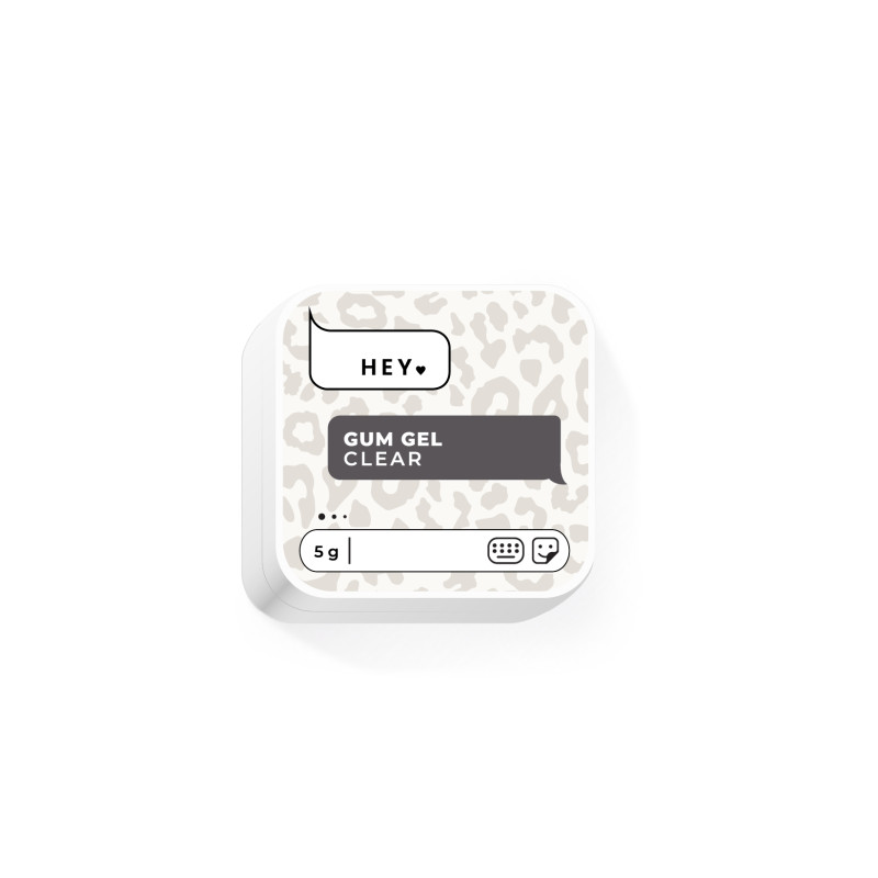 CLEAR - Gum Gel 5g HEYLOVE-Online-Shop-Double Beauty Shop