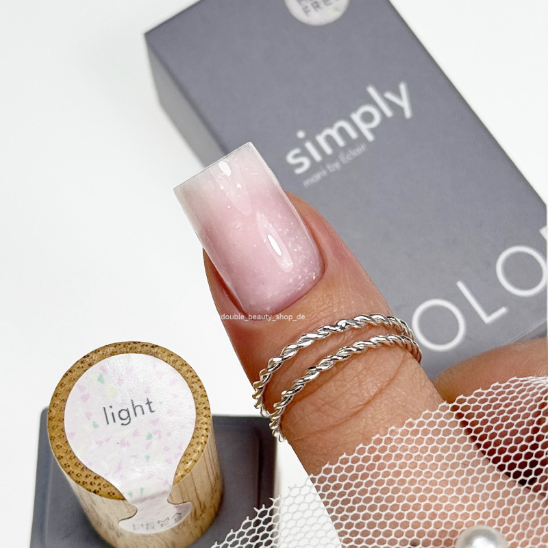 LIGHT - OHNE HEMA UV Nagellack 7ml ECLAIR-UV NAGELLACKE-Double Beauty Shop