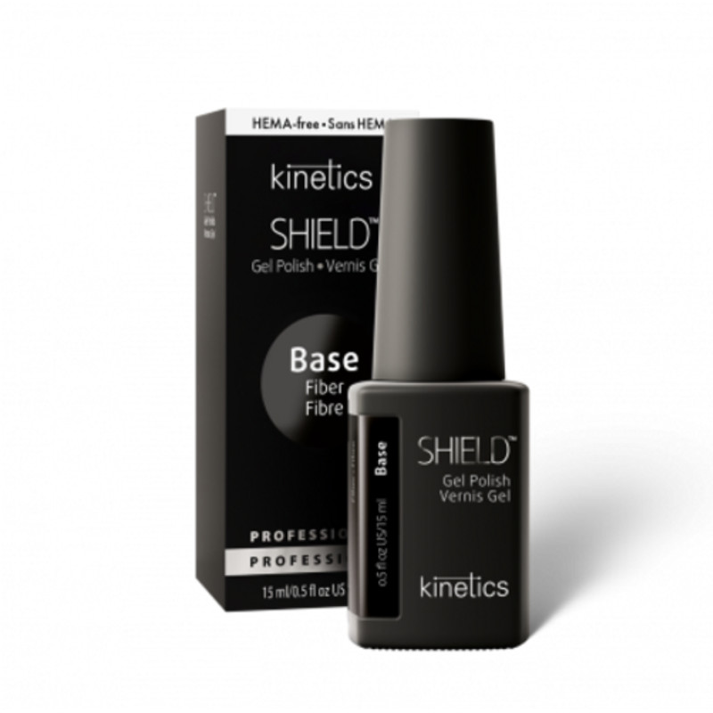 CLEAR - Fiber Base Coat OHNE HEMA 15ml KINETICS-UV NAGELLACKE-Double Beauty Shop