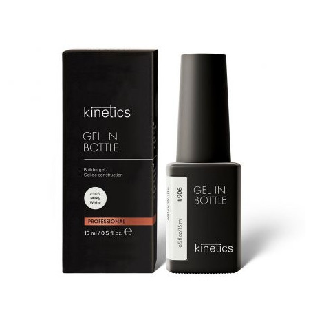 906 MILKY WHITE - Bottle Gel 15ml KINETICS