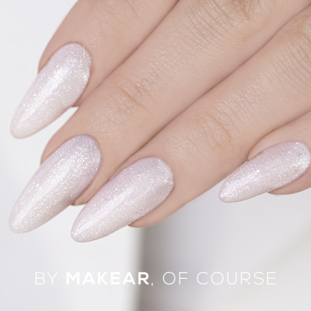 MILKY - NO FILE Challengel Shimmer Builder Gel OHNE HEMA (15ml, 50ml) MAKEAR