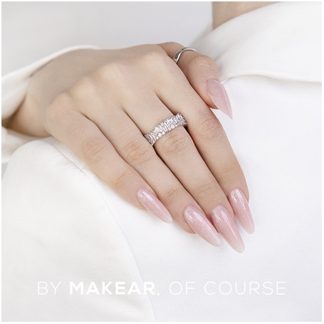 PINK - NO FILE Challengel Shimmer Builder Gel OHNE HEMA (15ml, 50ml) MAKEAR