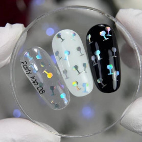 08 PARTY TOP - Top Coat (No Wipe) 10ml NAILS OF THE DAY 2