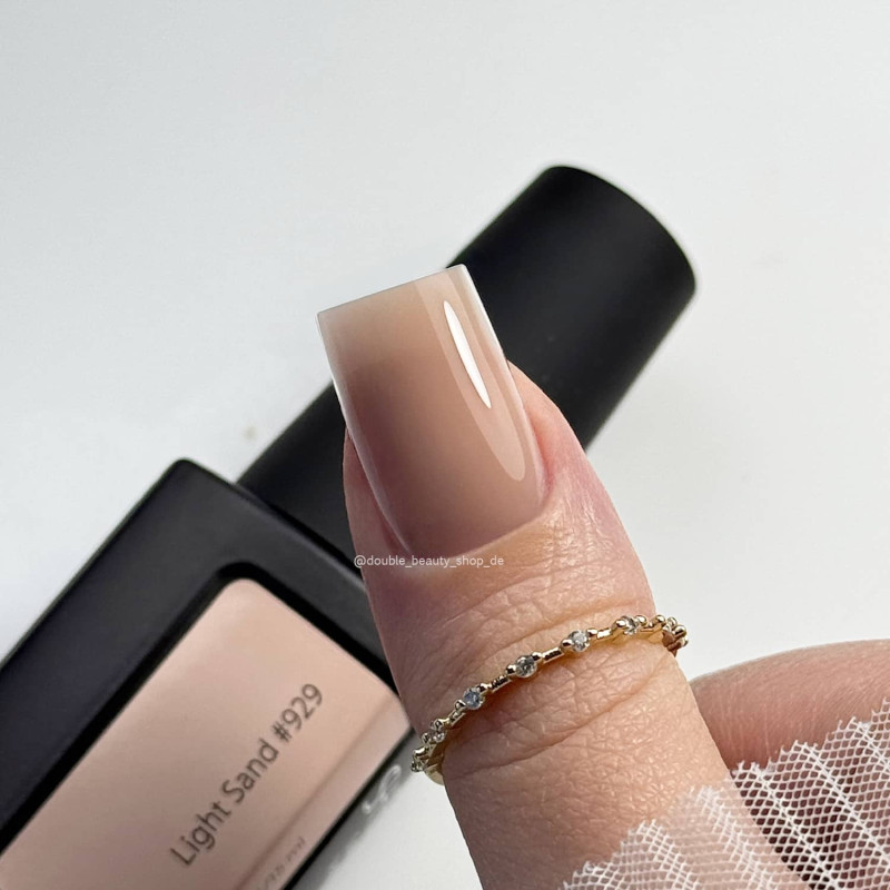 929 LIGHT SAND - Fiber Base Coat OHNE HEMA 15ml KINETICS-UV NAGELLACKE-Double Beauty Shop