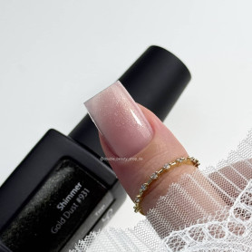 931 GOLD DUST - SHIMMER Top Coat OHNE HEMA 15ml KINETICS