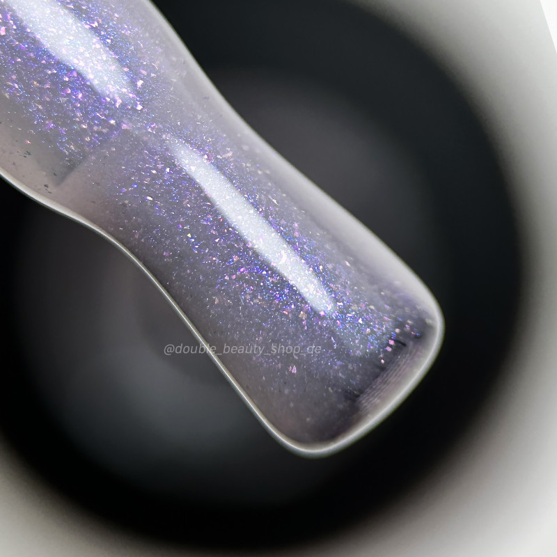 MILKY PINK GLITTER - BUILDER BOTTLE GEL BBIO (OHNE HEMA) 15 ml Didier Lab-GEL IN THE BOTTLE-Double Beauty Shop