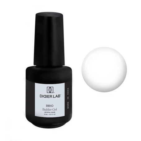 CRYSTAL CLEAR - BUILDER BOTTLE GEL BBIO (OHNE HEMA) 15 ml Didier Lab