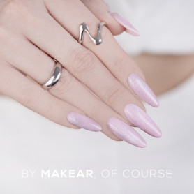 SILVER - Cat Eye Top Coat (No Wipe) OHNE HEMA 8ml MAKEAR 2