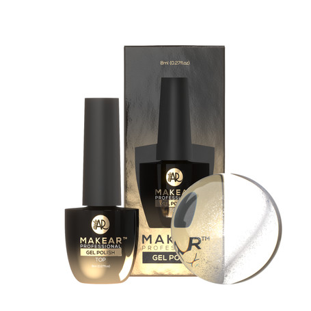 SILVER - Cat Eye Top Coat (No Wipe) OHNE HEMA 8ml MAKEAR