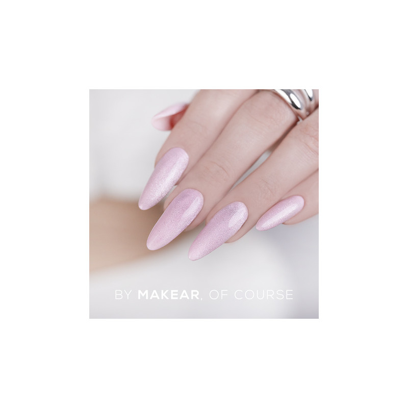 PINK - Cat Eye Top Coat (No Wipe) OHNE HEMA 8ml MAKEAR-UV NAGELLACKE-Double Beauty Shop