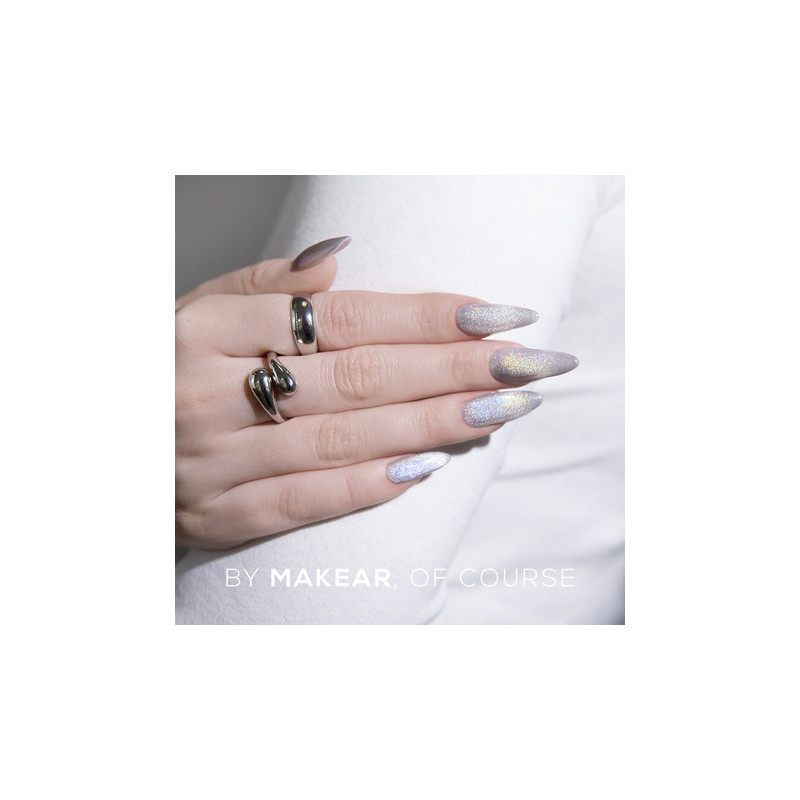 01 Holo Cat Eye - UV Nagellack OHNE HEMA 8ml MAKEAR-UV NAGELLACKE-Double Beauty Shop