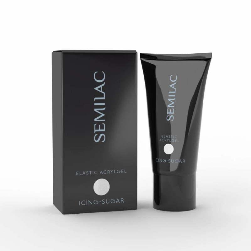 ICING-SUGAR - ELASTIC ACRYLGEL (Double Flex) 30 g Semilac-ACRYLGEL-Double Beauty Shop