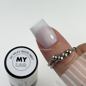 MY MILKY WHITE - UV Nagellack 5 ml MYLAQ