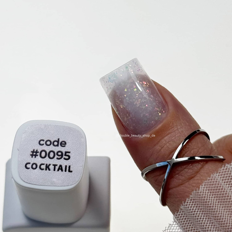 0095 Cocktail - Cover Base Coat 12ml DNKa-Online-Shop-Double Beauty Shop