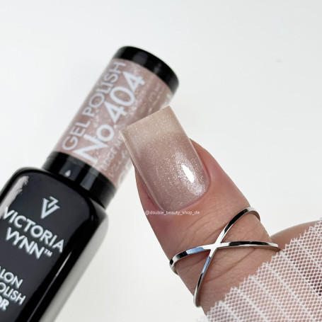 404 Beige me Baby - Cat Eye Gel polish 8ml VICTORIA VYNN