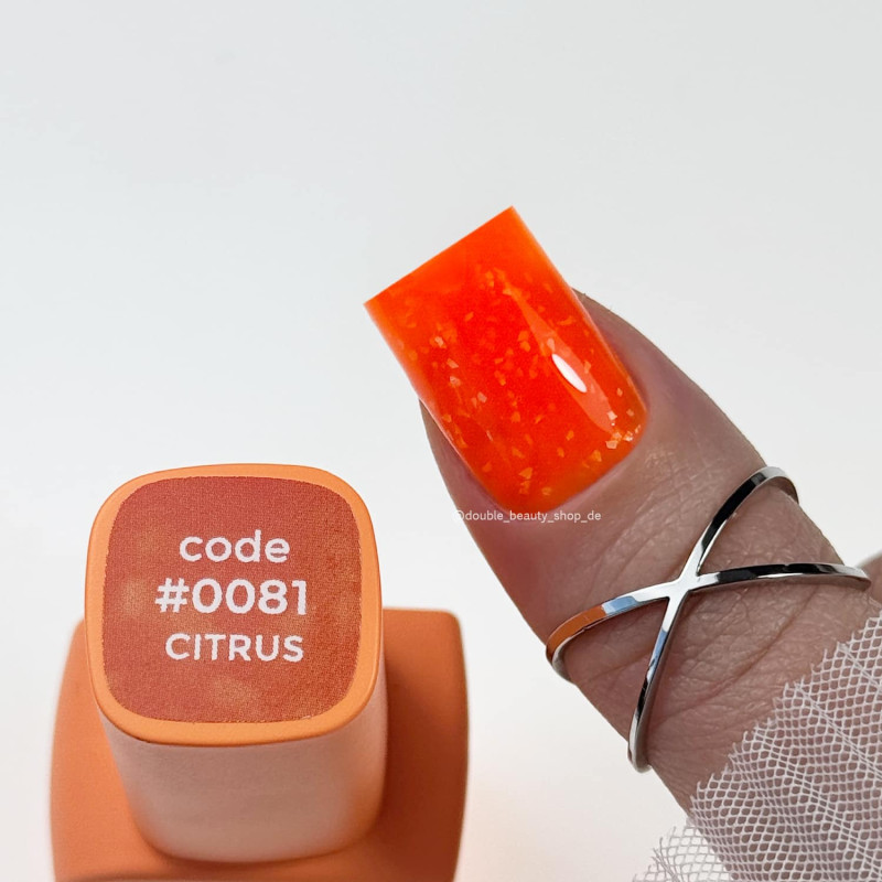 0081 Citrus - Cover Base Coat 12ml DNKa-Online-Shop-Double Beauty Shop