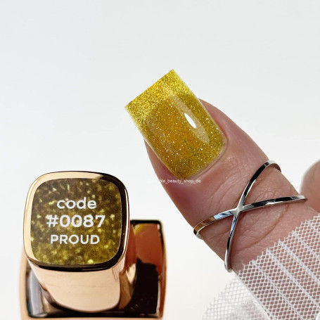 0087 Proud - Cover Base Coat  FLASH ON 12ml DNKa