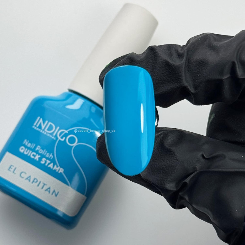 El Capitan - Quick Stamp 7ml Stempellack-Normale Farben-Double Beauty Shop