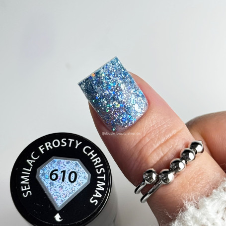 610 Frosty Christmas - UV Nagellack 7ml Semilac