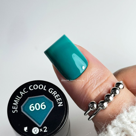 606 Cool Green - UV Nagellack 7ml Semilac