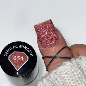 654 Mindful - UV Nagellack 7ml Semilac 2