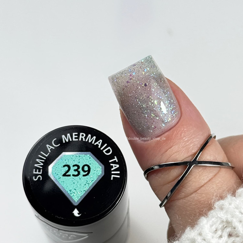 239 Mermaid Tail - UV Nagellack 7ml Semilac-Online-Shop-Double Beauty Shop