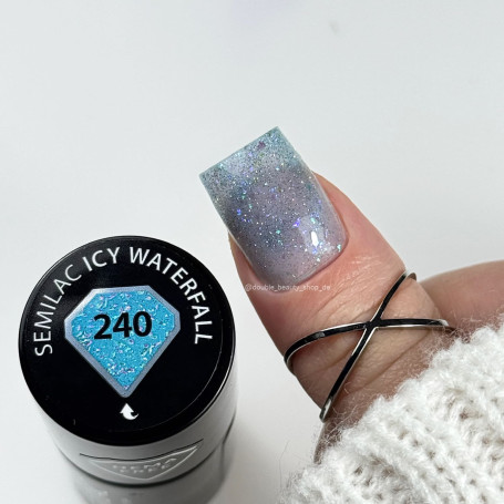 240 Icy Waterfall - UV Nagellack 7ml Semilac