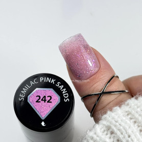 242 Pink Sands - UV Nagellack 7ml Semilac 2