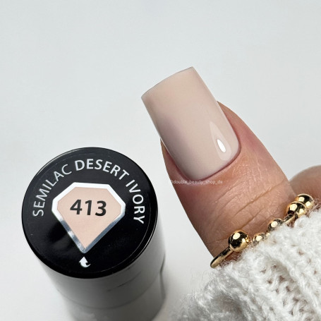 413 DESERT IVORY - UV Nagellack 7ml Semilac