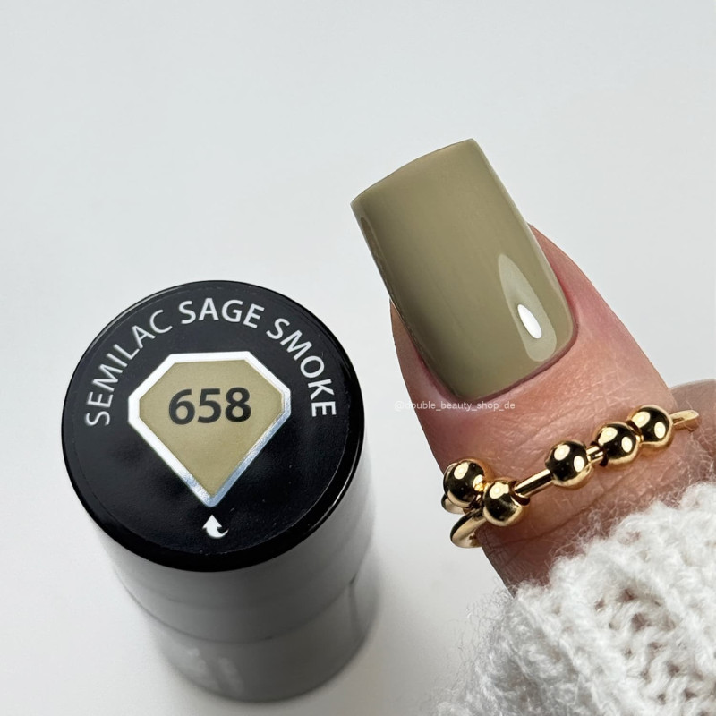 658 Saga Smoke - UV Nagellack 7ml Semilac-Alle Farben SEMILAC-Double Beauty Shop