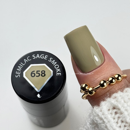 658 Saga Smoke - UV Nagellack 7ml Semilac