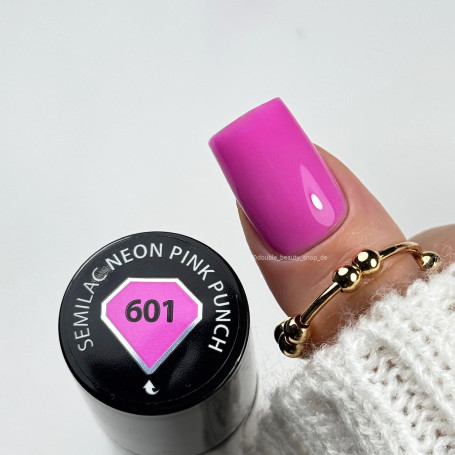 601 Neon Pink Punch - UV Nagellack 7ml Semilac