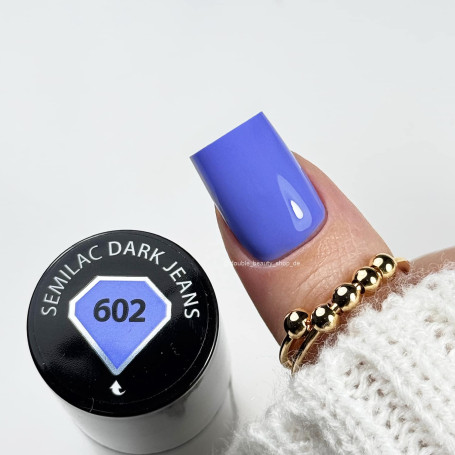 602 Dark Jeans - UV Nagellack 7ml Semilac