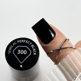 300 Perfect Black - UV Nagellack Semilac 7ml