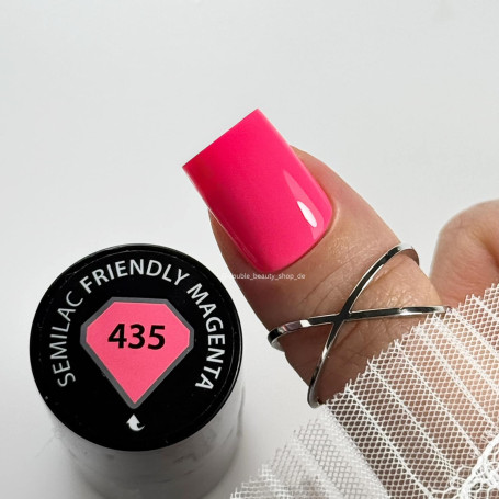 435 FRIENDLY MAGENTA UV Nagellack 7ml Semilac